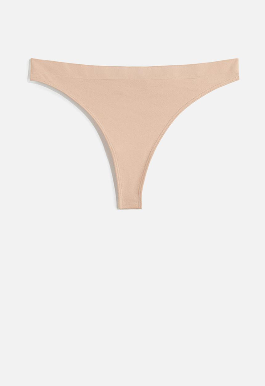 H&M - 5-Pack seamless thong briefs - multi