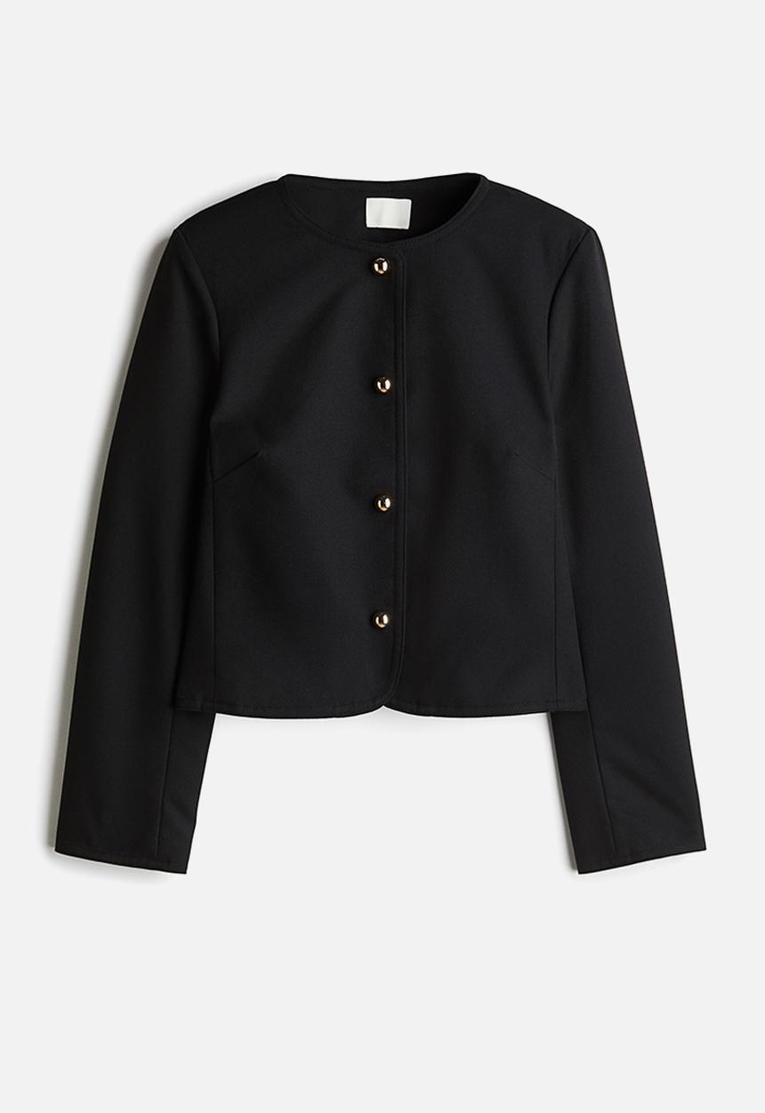 H&M - Short jacket - black