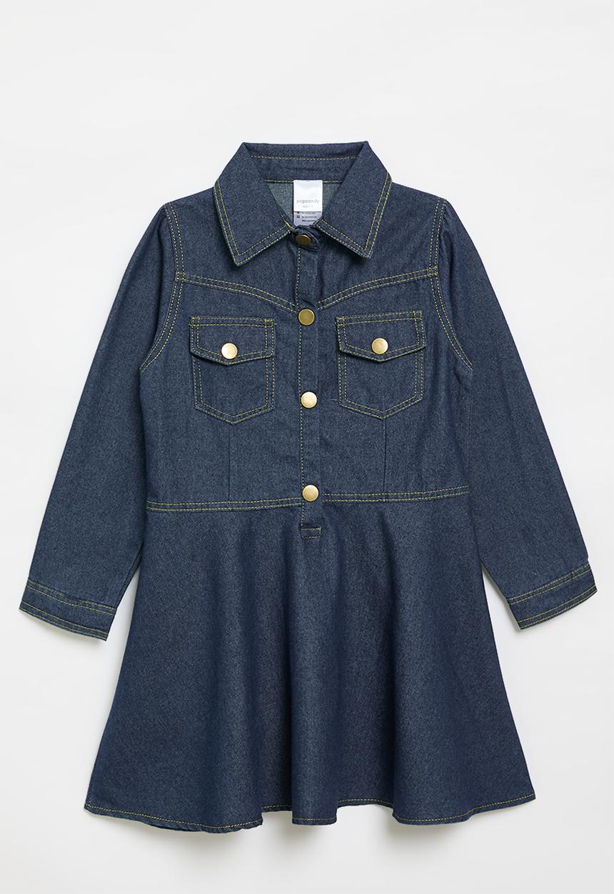 Pop Candy - Denim dress - blue