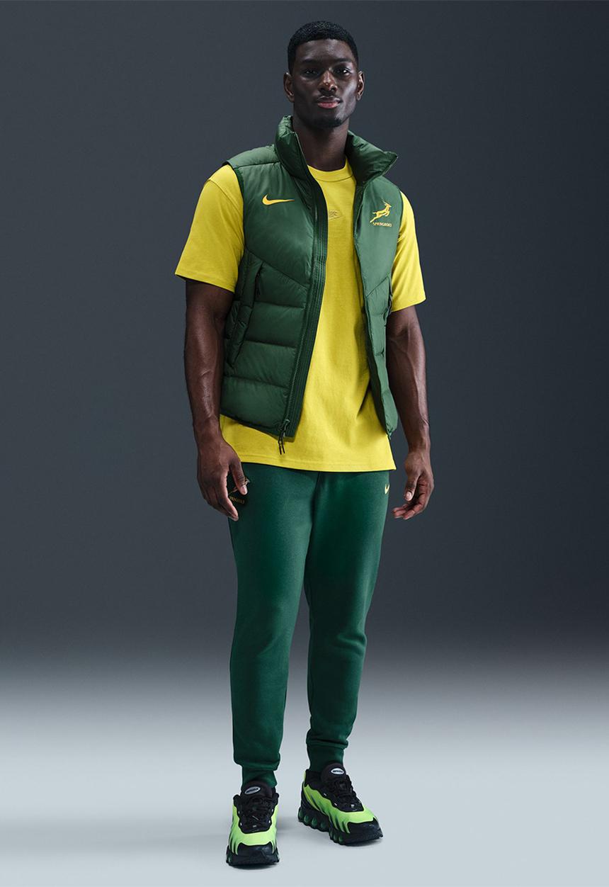Spr Mnk Sideline Fill Vest - Gorge Green/University Gold