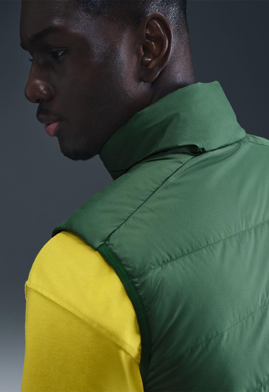 Nike - Springboks Men's Sideline Fill Vest - Gorge Green/University Gold