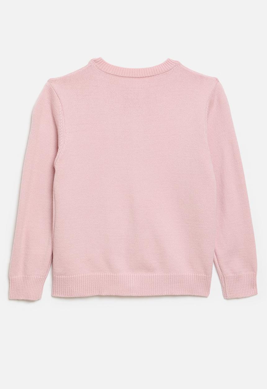 Pop Candy - Heart pocket cardigan - pink