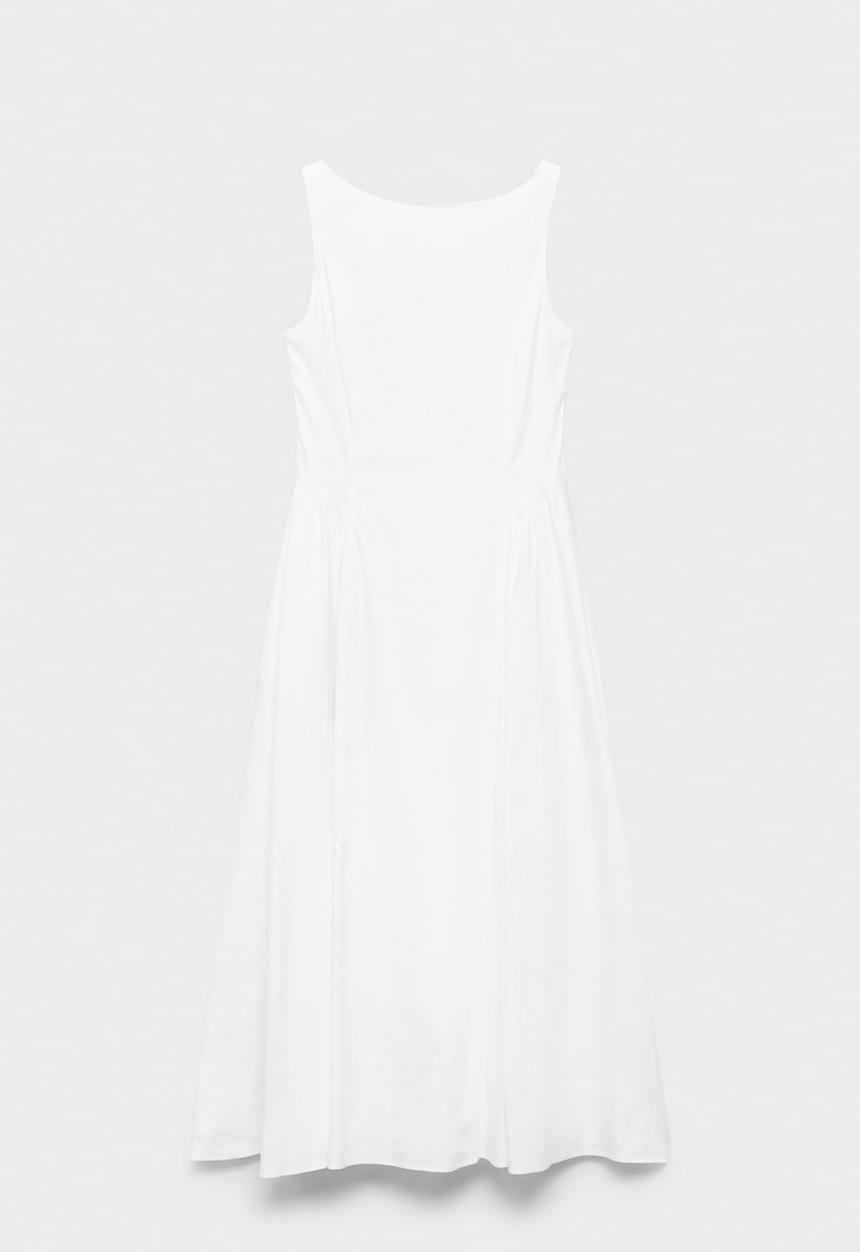 MANGO - Dress Nicole - White