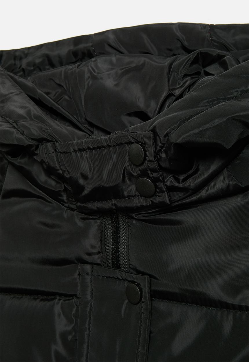 Pop Candy - Hooded puff jacket - black