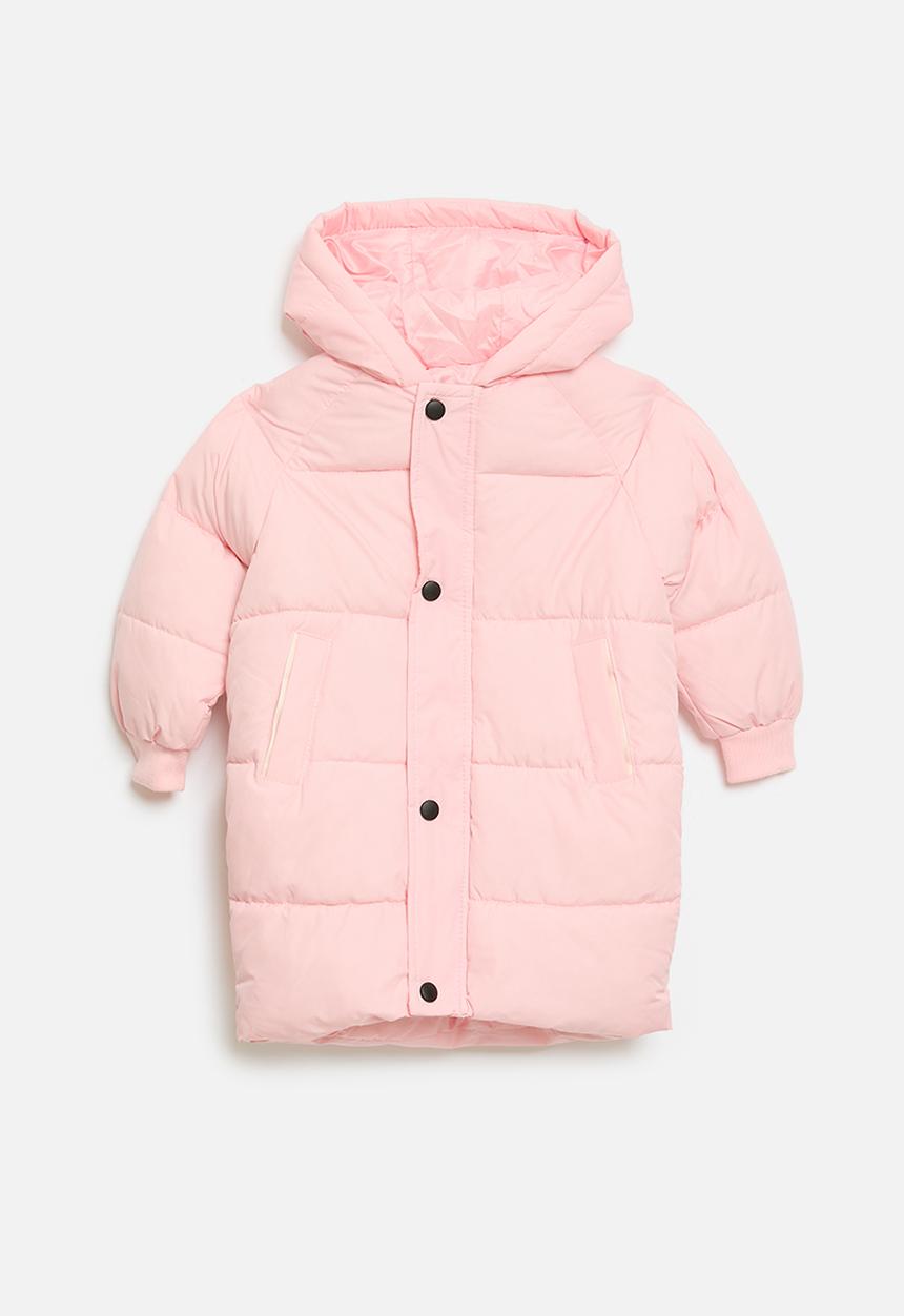 Pop Candy - Hooded puffer jacket - pink