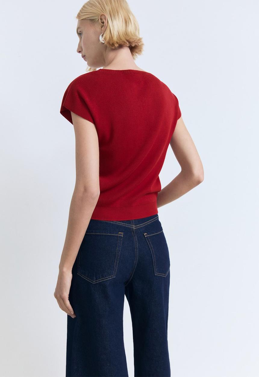 MANGO - Sweater Banana - Red