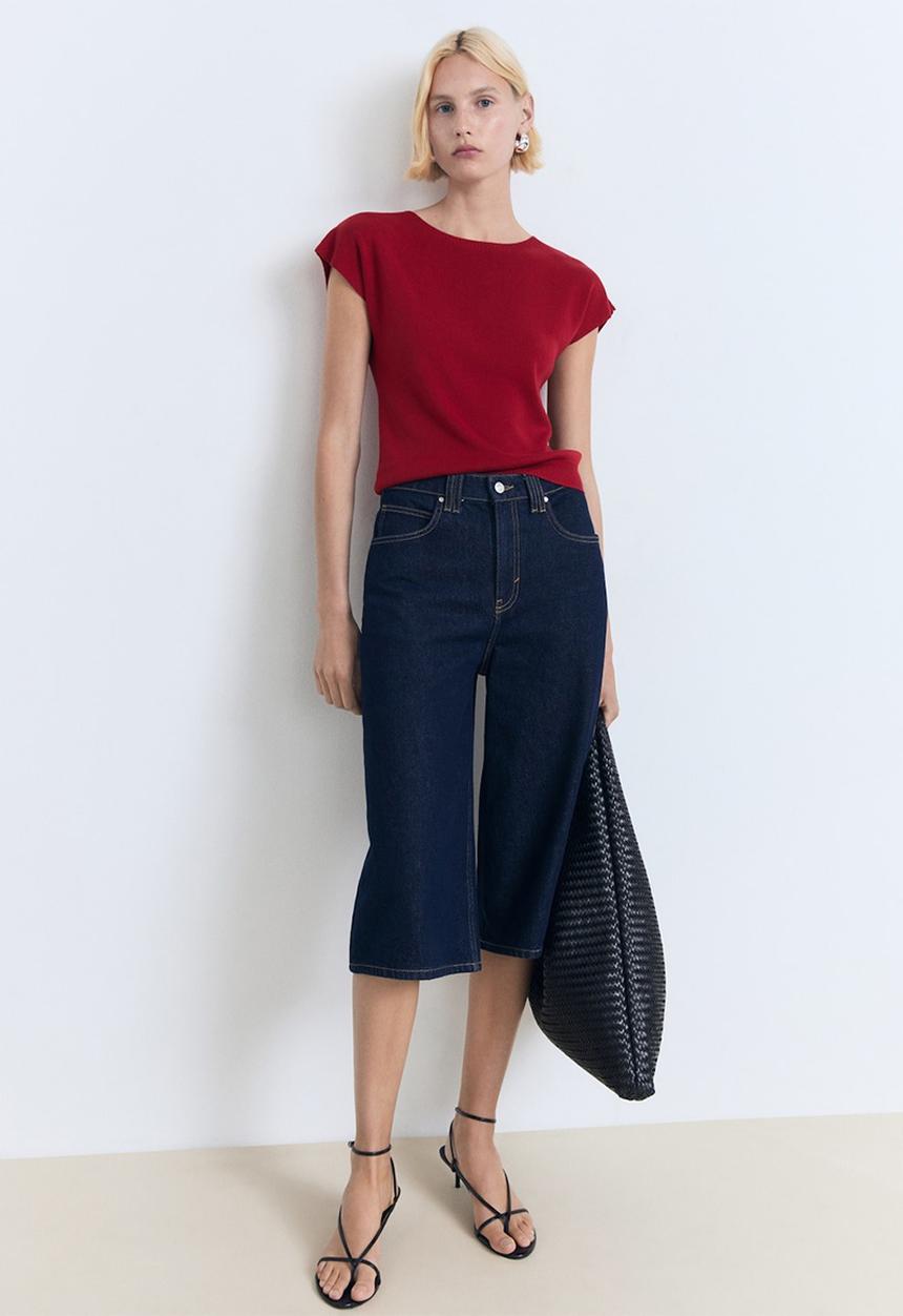 MANGO - Sweater Banana - Red