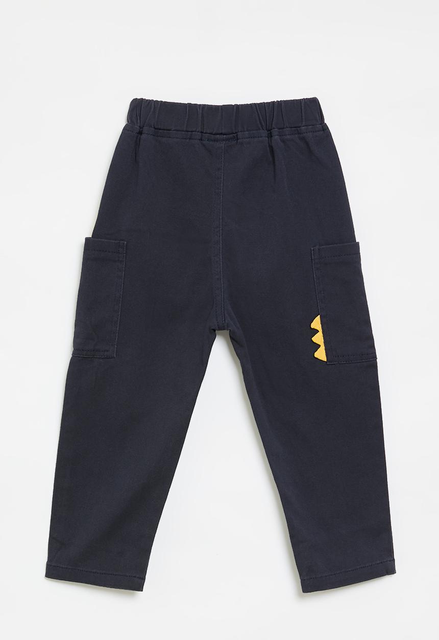 Pop Candy - Tapered pants-navy blue