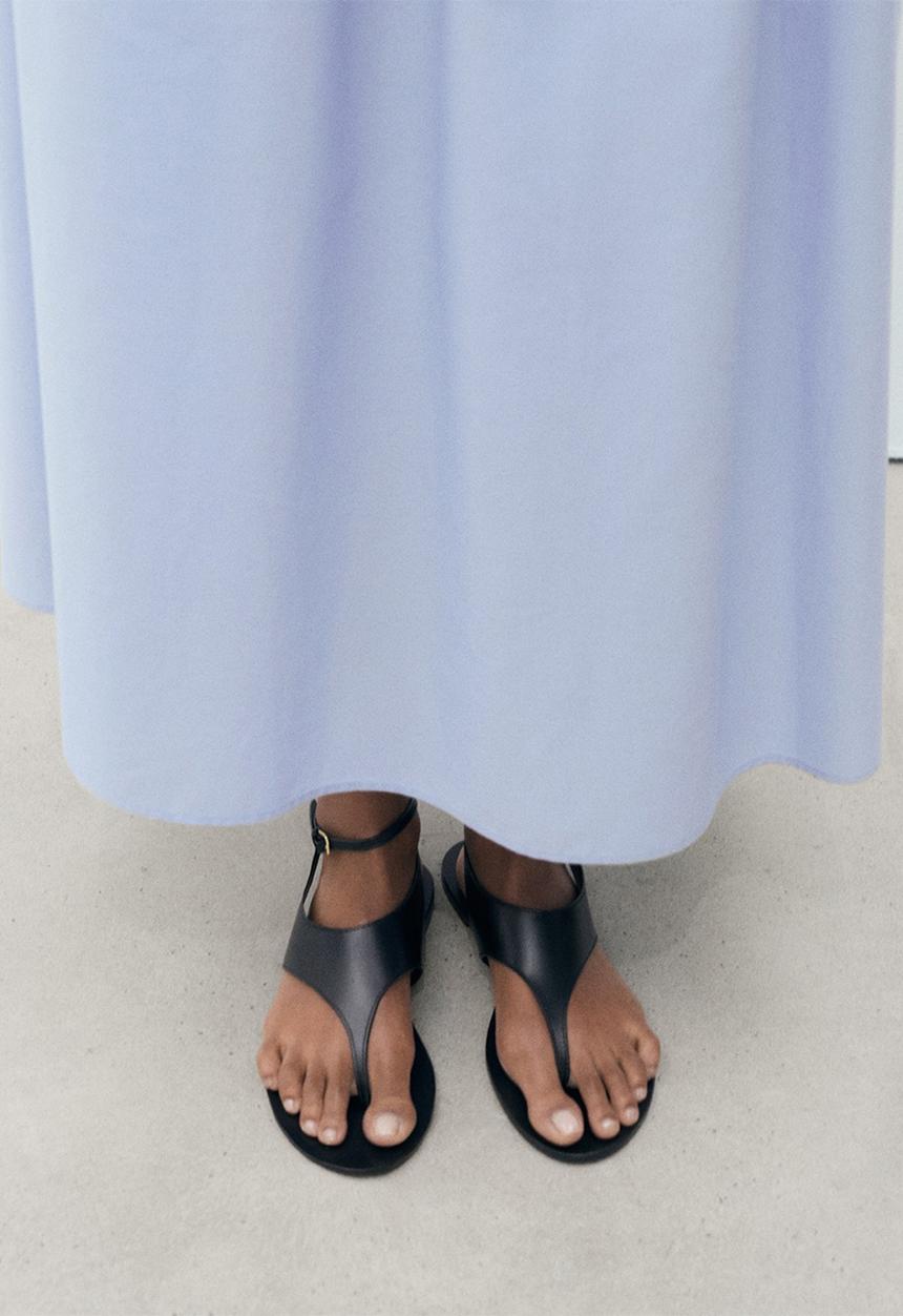 MANGO - Skirt Evia - Light/Pastel Blue