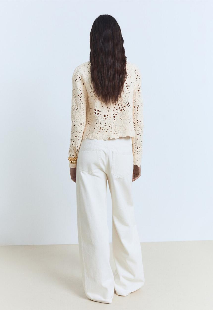 MANGO - Jacket Isabel - Light Beige