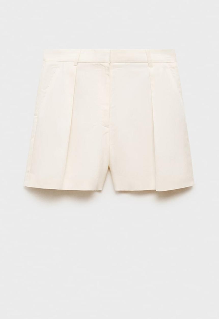 MANGO - Bermudas Max - White