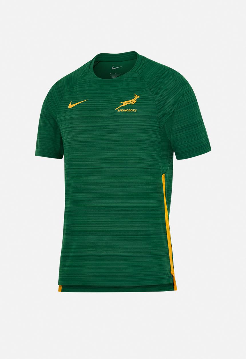Nike - Springboks Men's Team Training  Top  - Gorge Green/University Gold