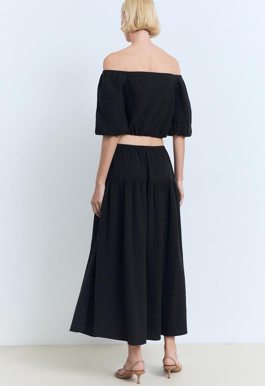 MANGO - Skirt Kimolos - Black