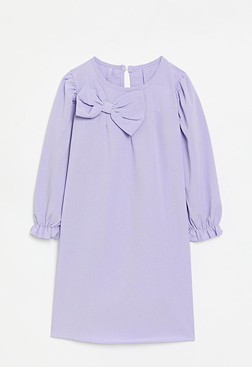 Pop Candy - Smock sleeve dress - lilac