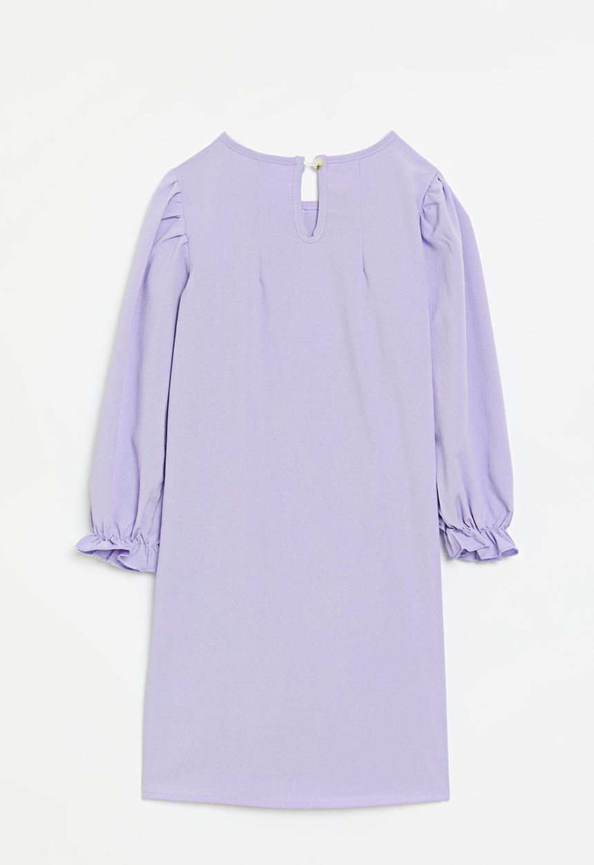 Pop Candy - Smock sleeve dress - lilac
