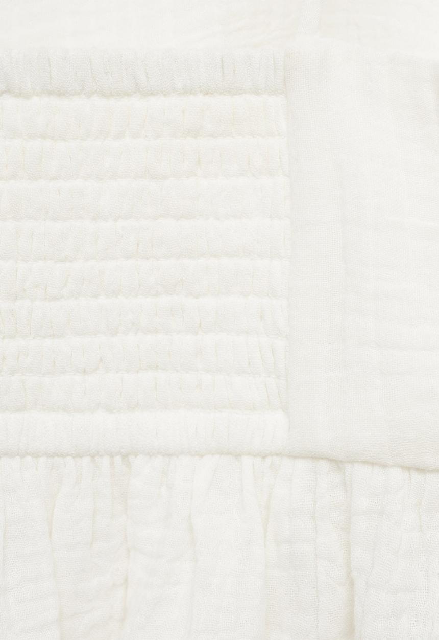 MANGO - Top Rodas - White