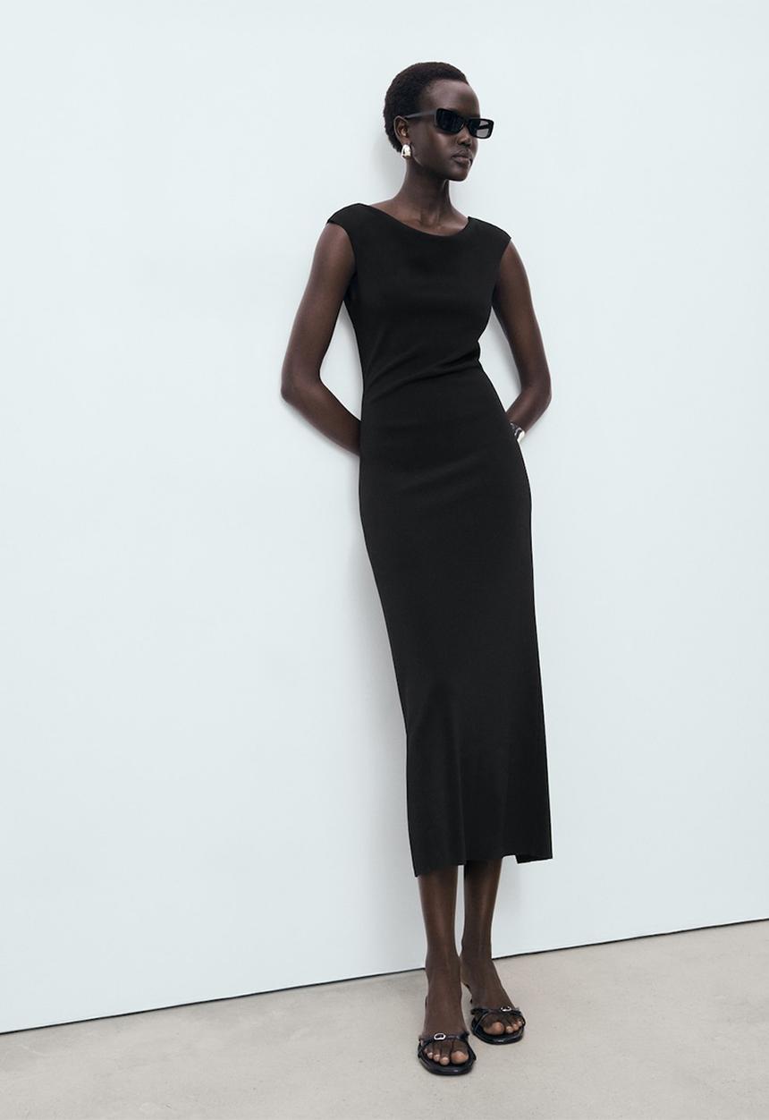 Dress Backless - Black