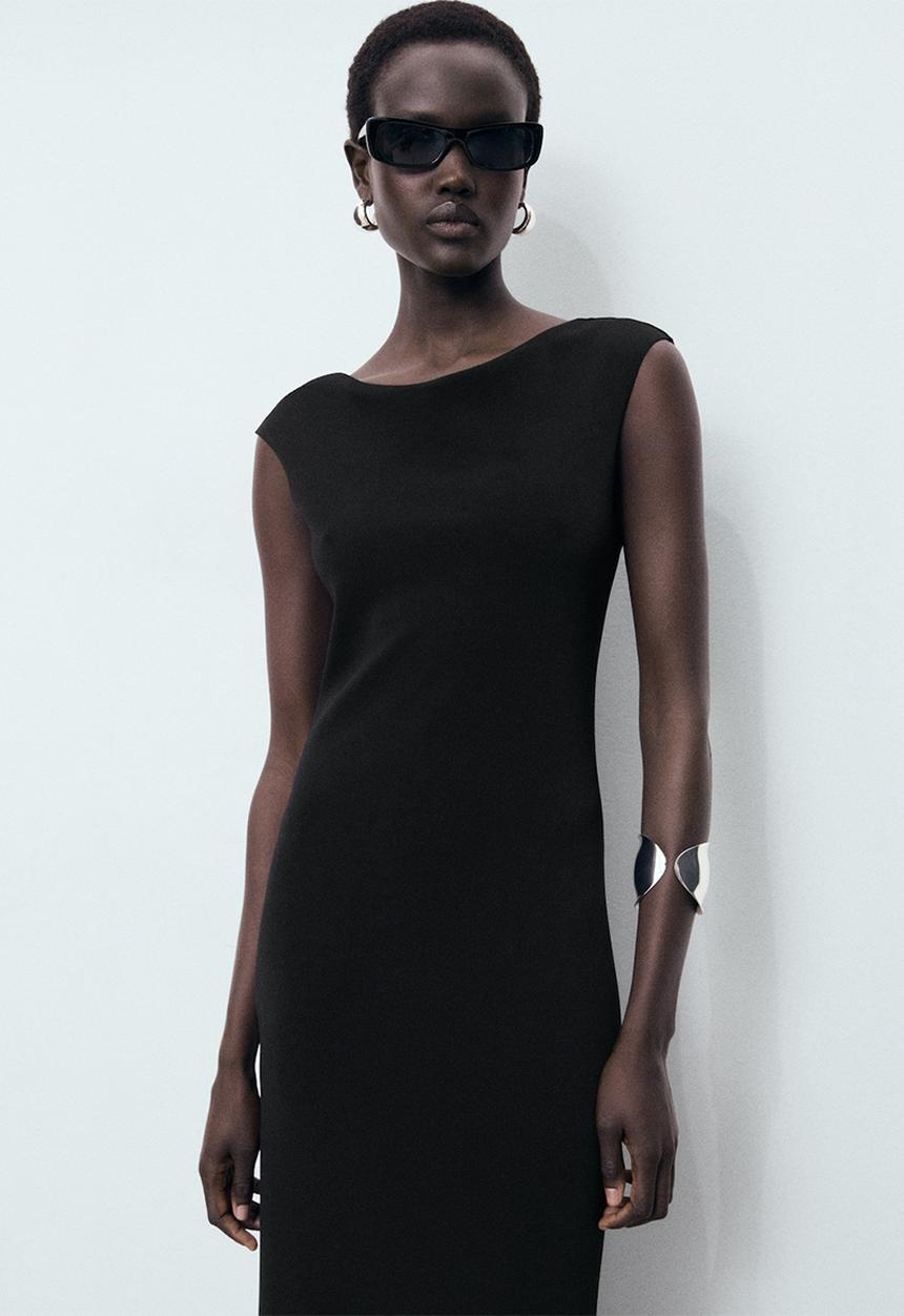 MANGO - Dress Backless - Black