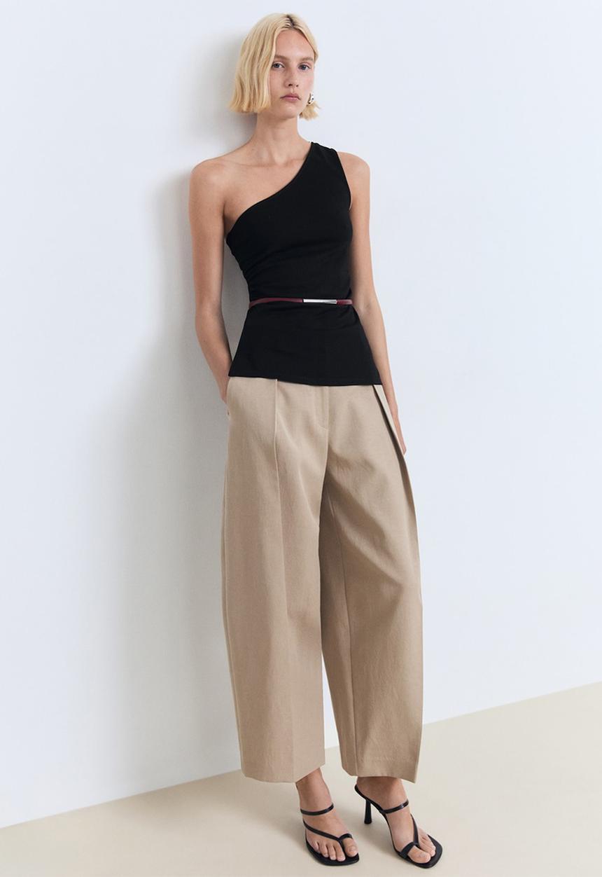 MANGO - Top David - Black