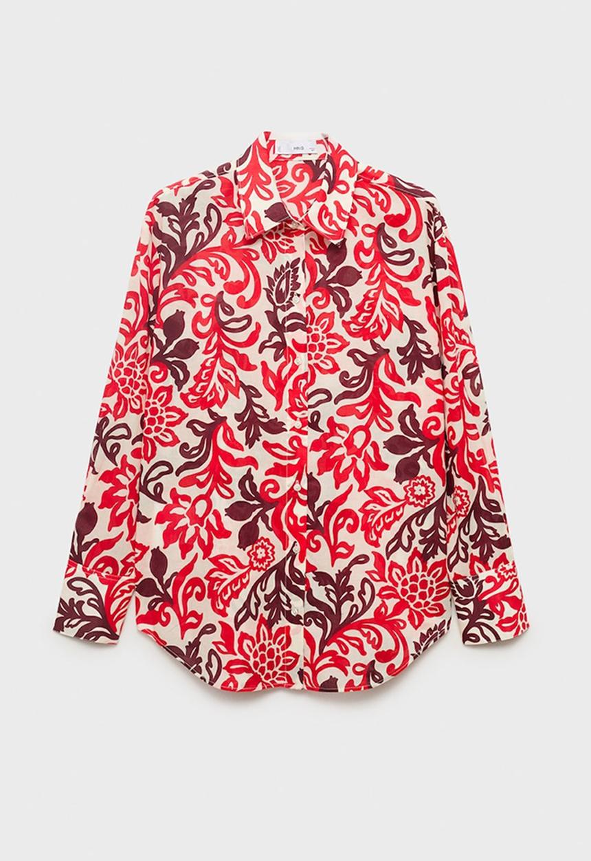 MANGO - Shirt Julia - Natural