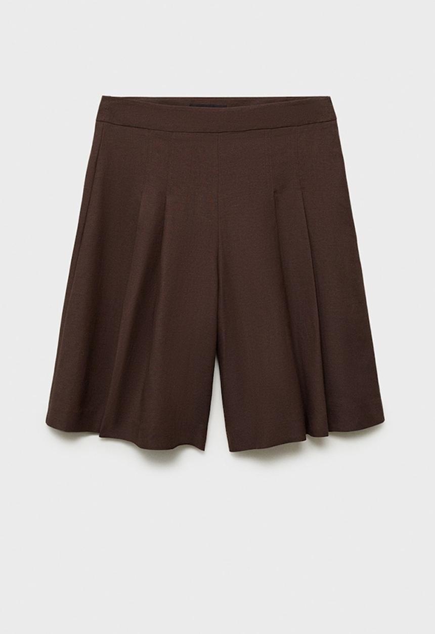 MANGO - Bermudas Laguna - Dark Brown