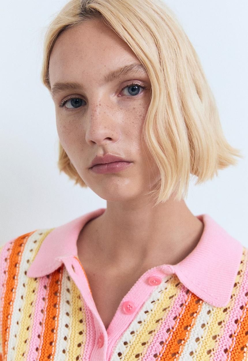 MANGO - Sweater Babylon - Pink