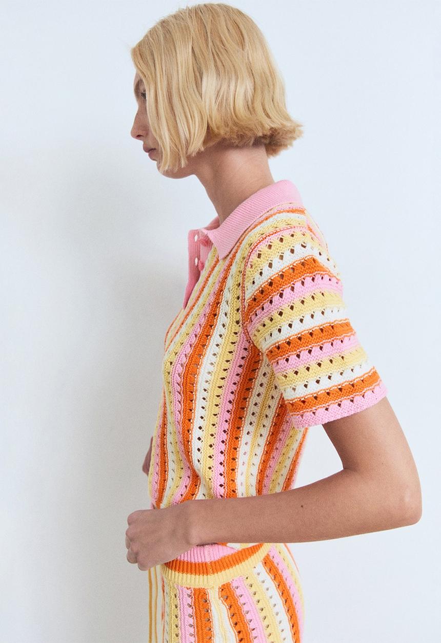MANGO - Sweater Babylon - Pink
