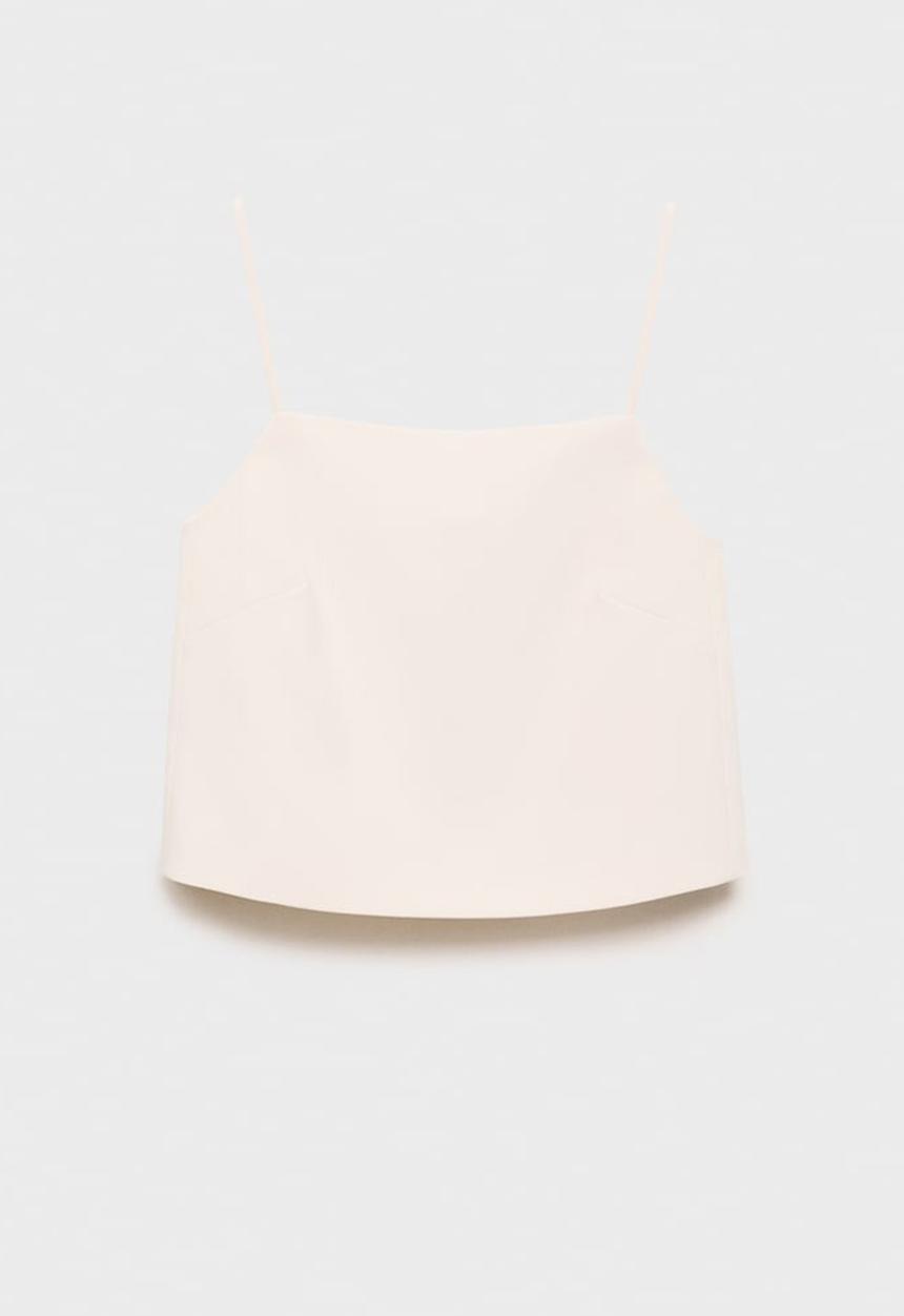 MANGO - Top Lilo - Light Beige