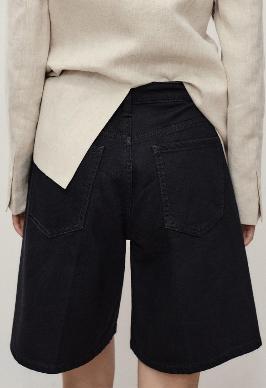 MANGO - Bermudas Camilla - Open Gray