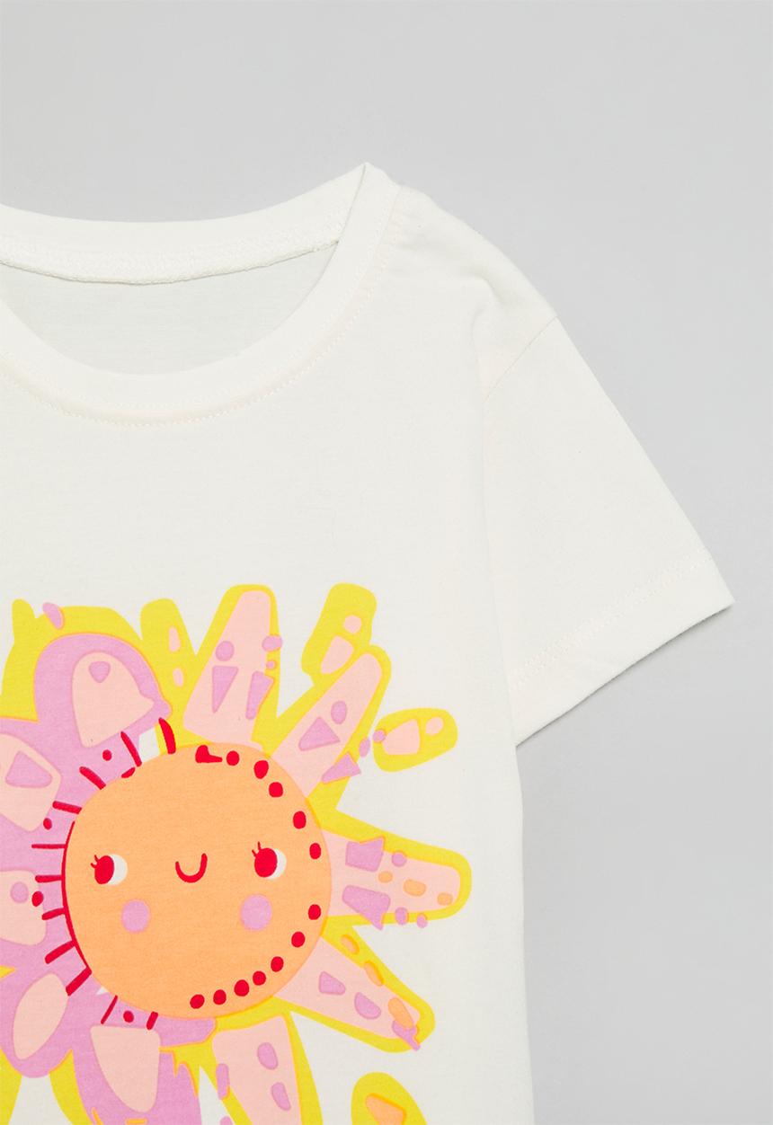 Pop Candy - Printed tee-white