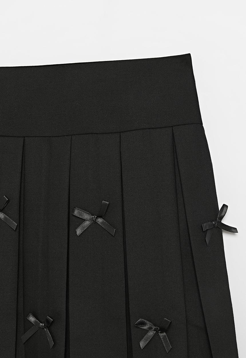 Pop Candy - Pleated skirt-black