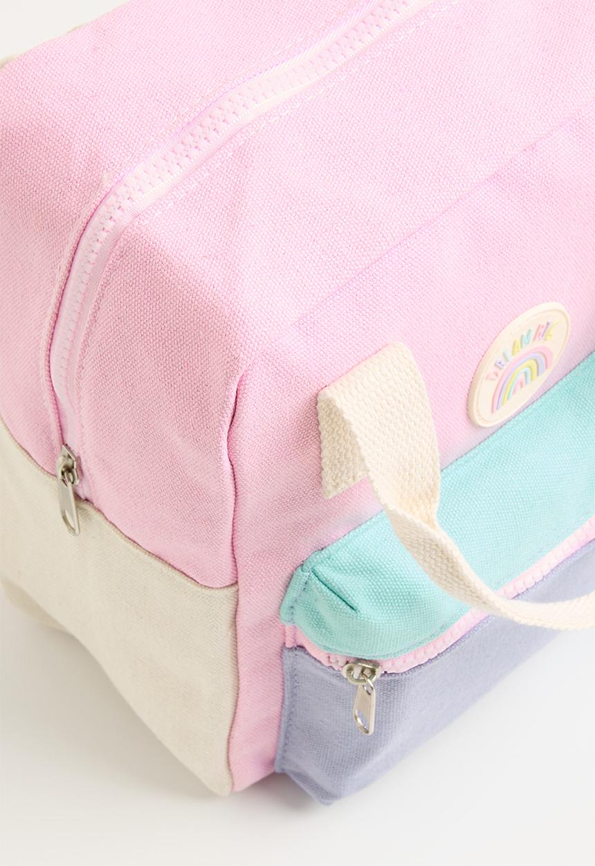 Pop Candy - Colour block back pack-multi