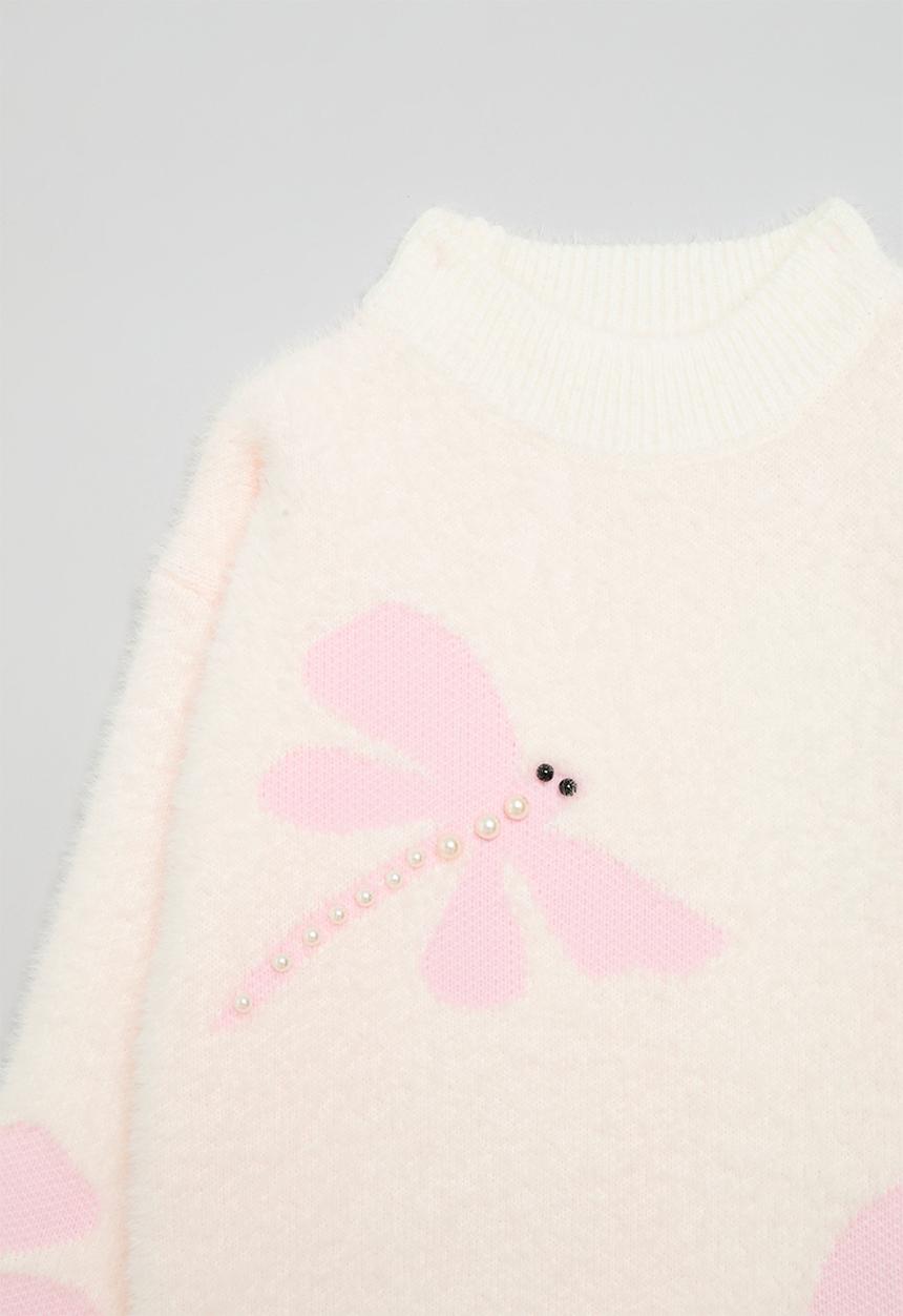 Pop Candy - Crew neck jersey-light pink