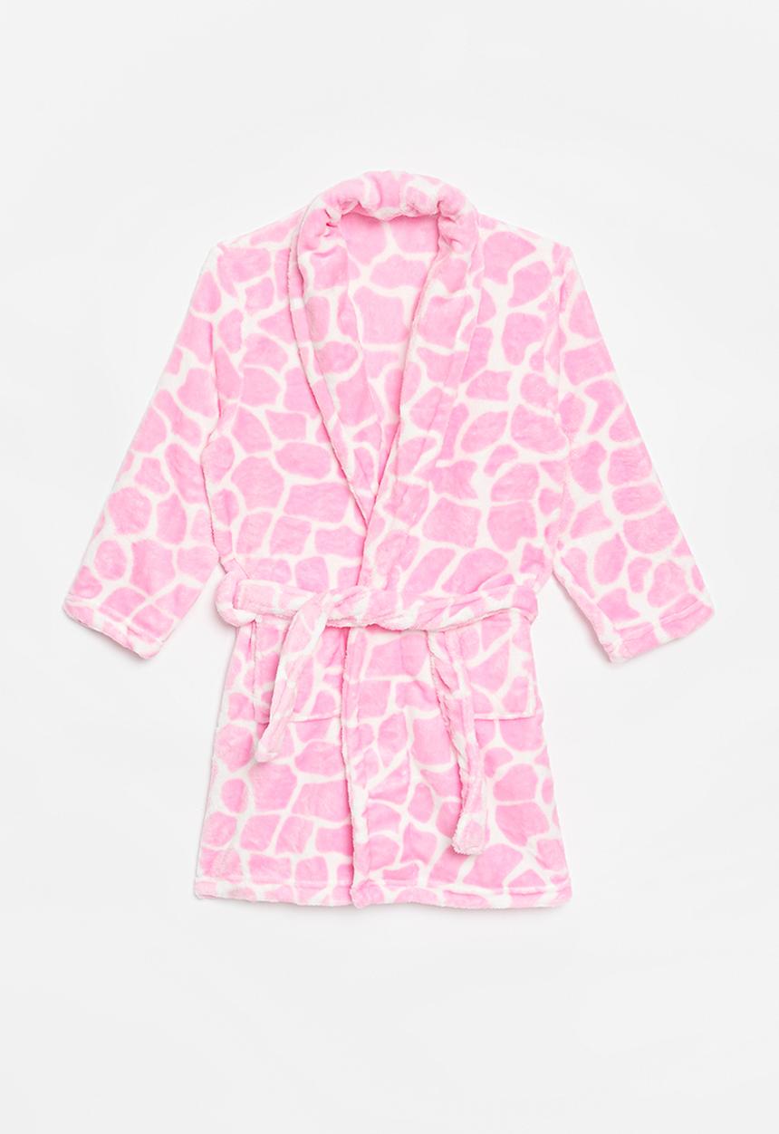 Pop Candy - Printed gown-pink & white