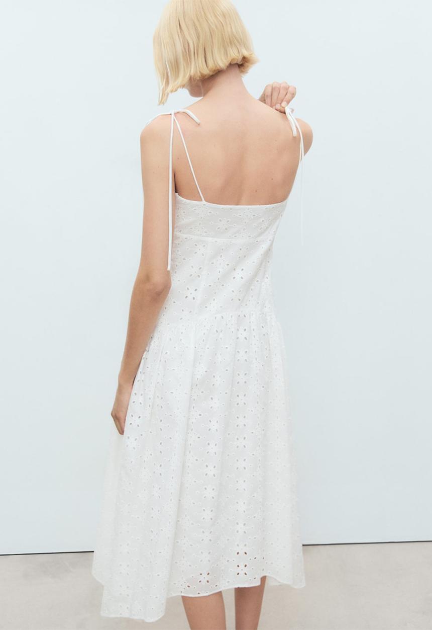 MANGO - Dress Mila - White