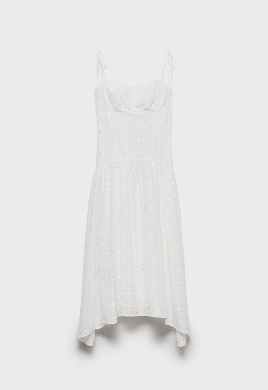 MANGO - Dress Mila - White