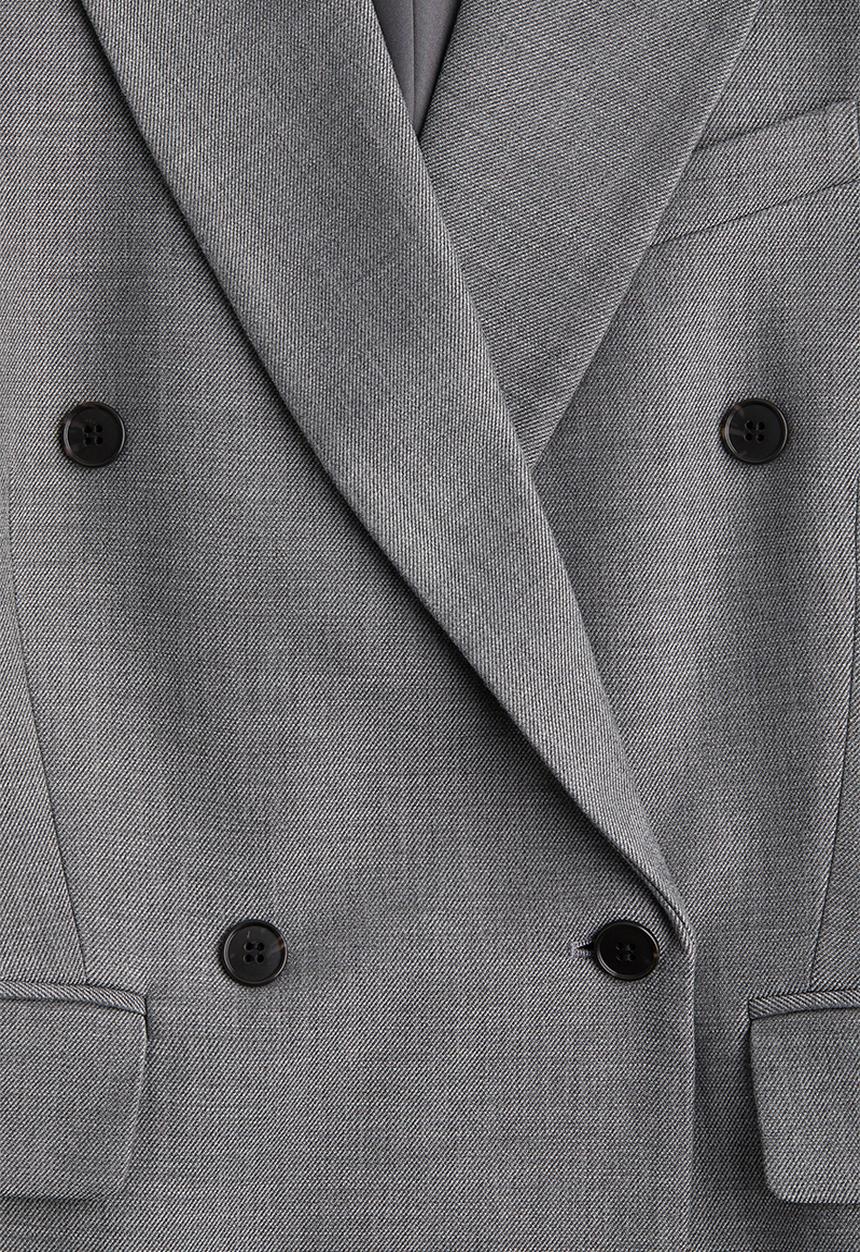 H&M - Waisted blazer - grey