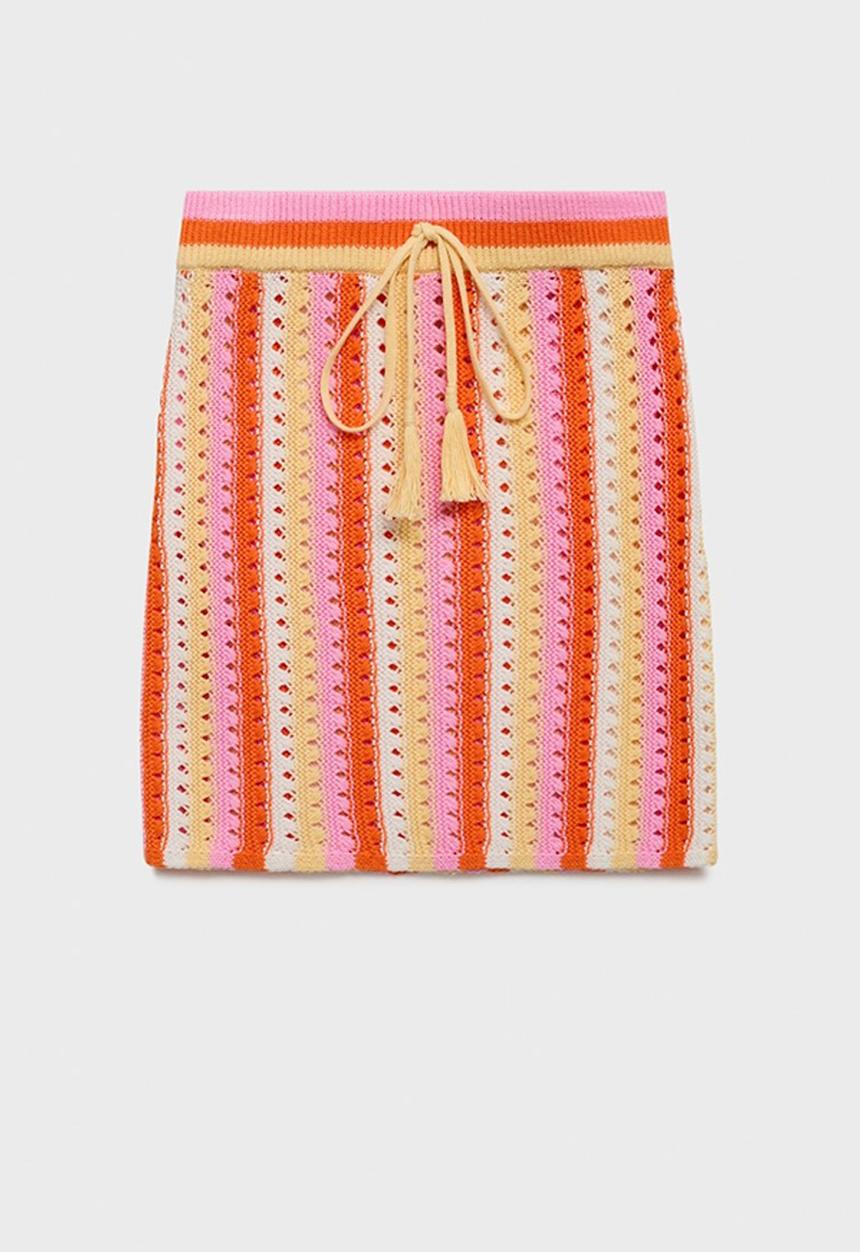 MANGO - Skirt Babylon - Pink
