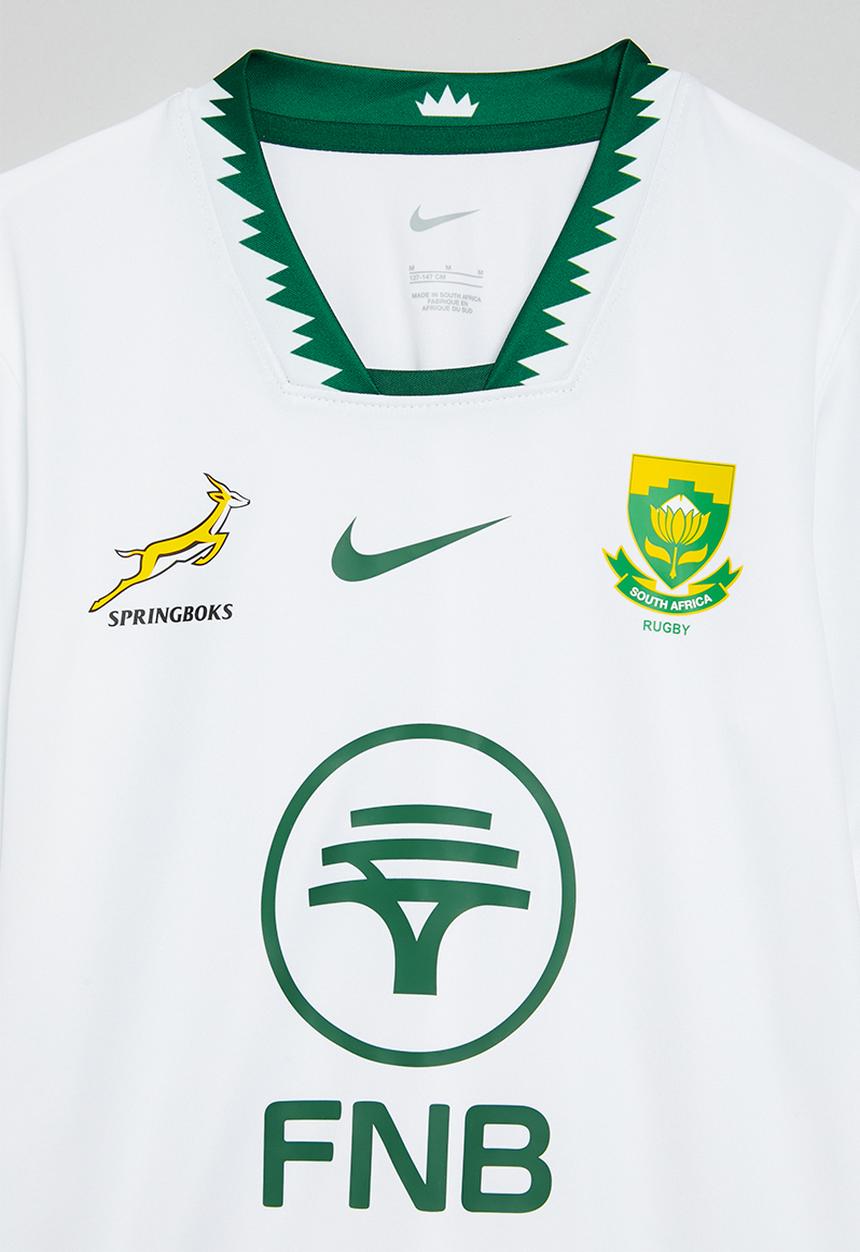 Nike - Springbok Y Nk Stdm Fan Ss Jsy Aw-White/Green