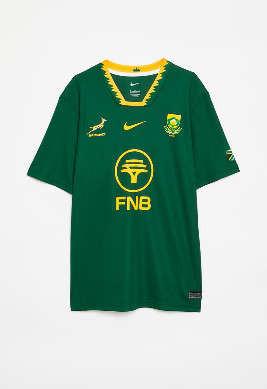 Nike - Spr Ynk Stdm Fan Ss Jsy Hm-Green/Gold