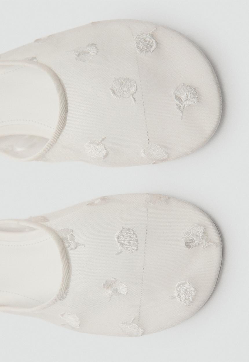 MANGO - Spa mule - white
