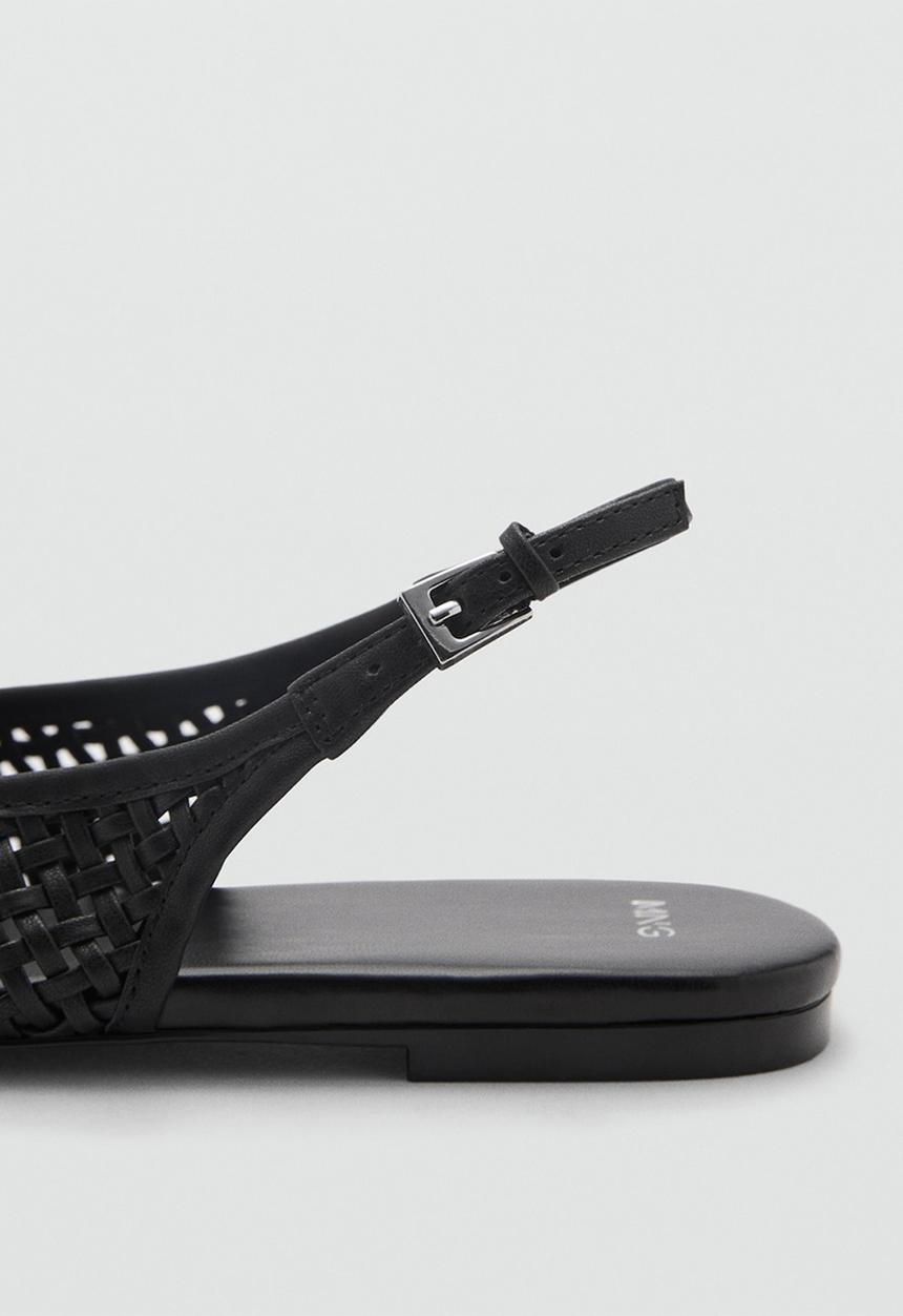 MANGO - Charlote slingback - black