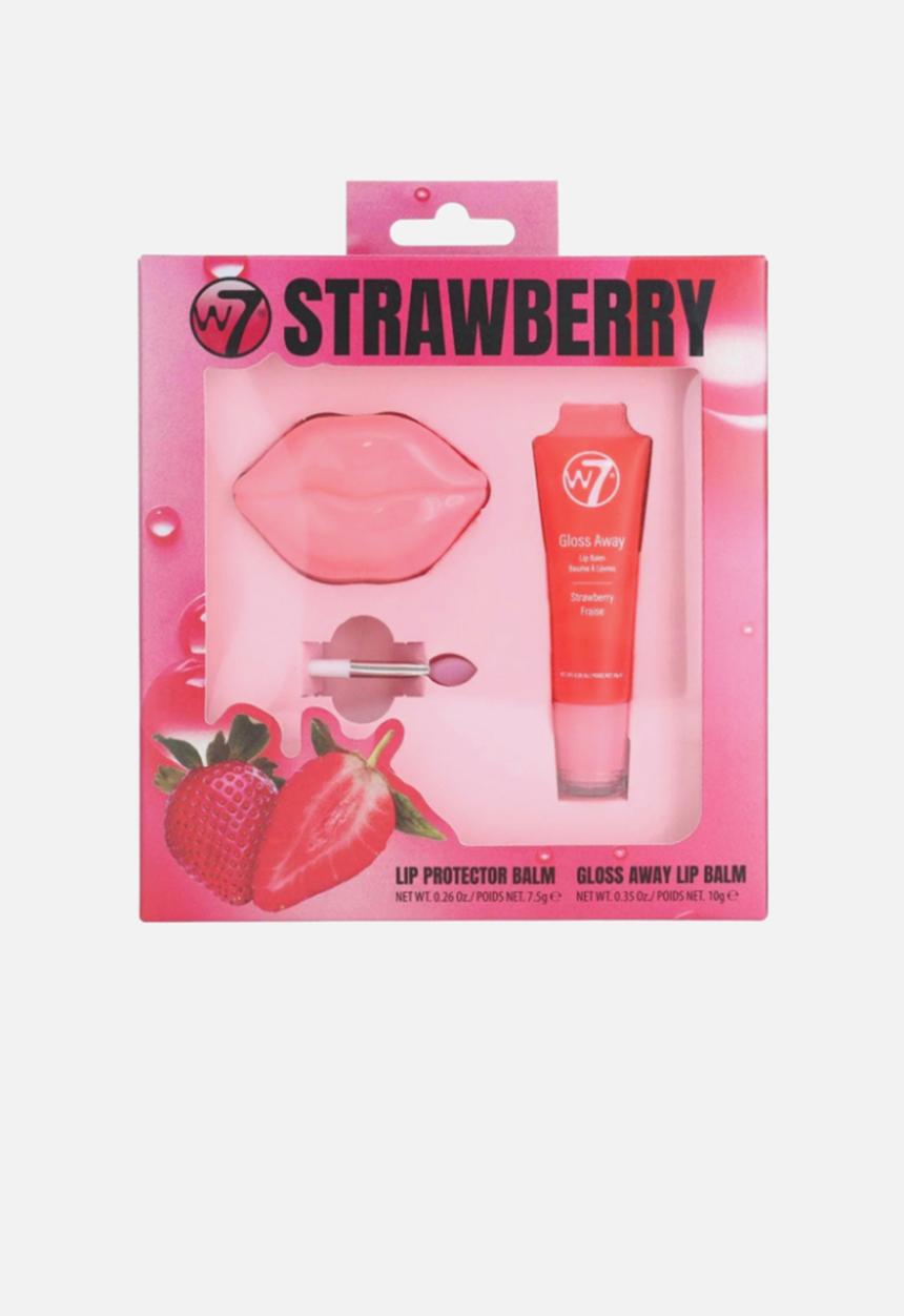 W7 Cosmetics - Lip Care Kit - Strawberry