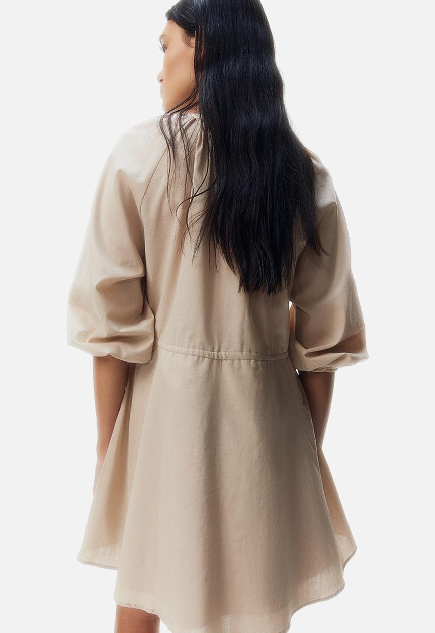 H&M - Cotton dress - beige