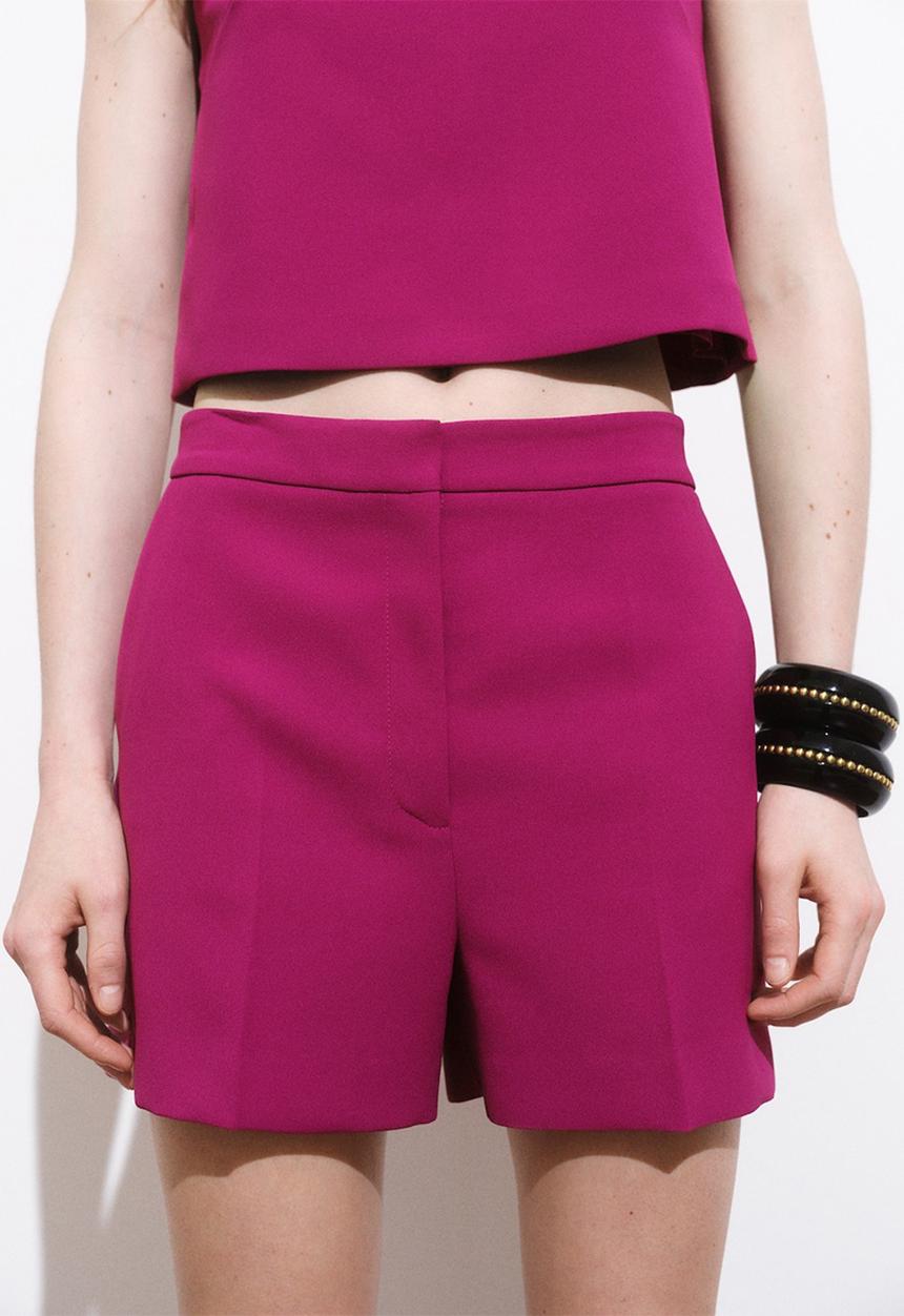 MANGO - Shorts Lilo - Bright Pink