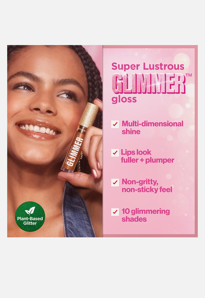 Revlon - Super Lustrous Glimmer Gloss - Rose Glow