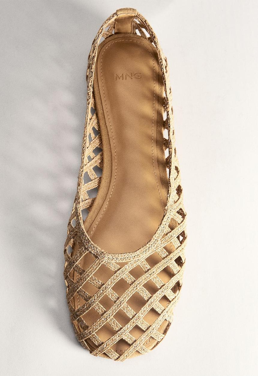 MANGO - Ros pump - medium brown