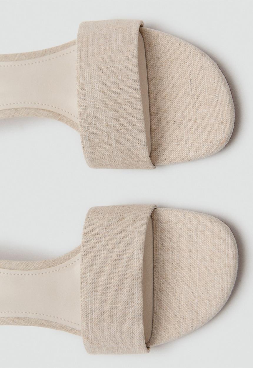 MANGO - Willy heel - light beige
