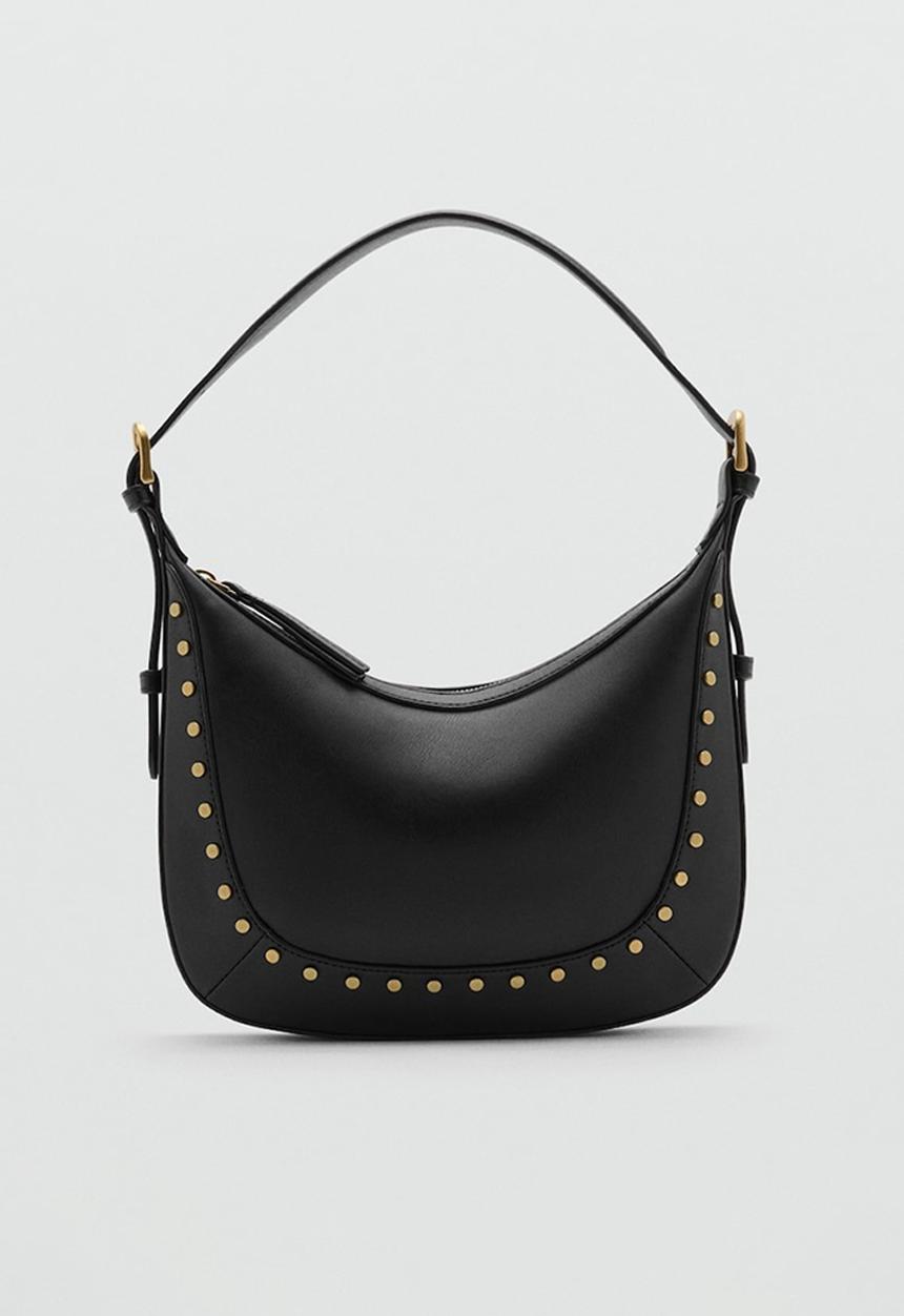 MANGO - Serrat shoulder bag - black