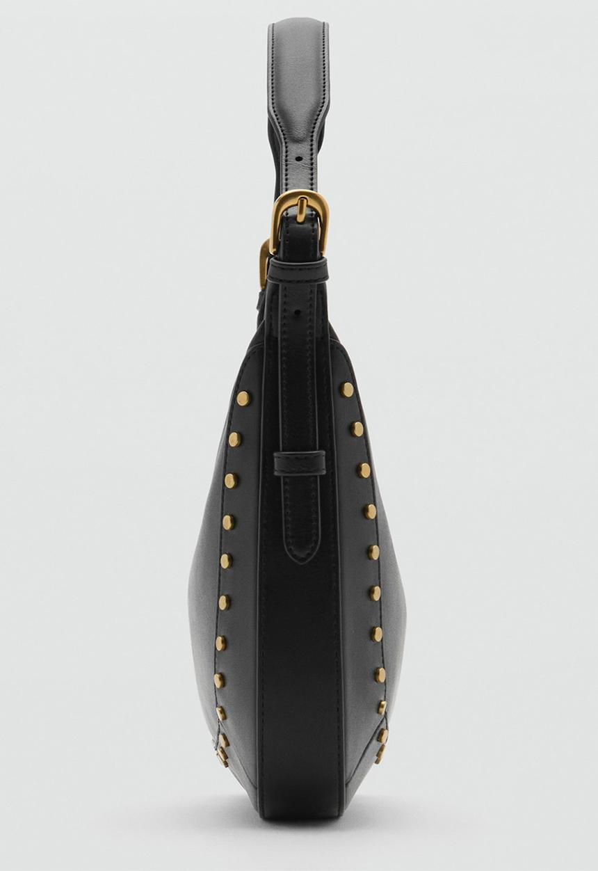 MANGO - Serrat shoulder bag - black